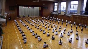 体育祭学年練習