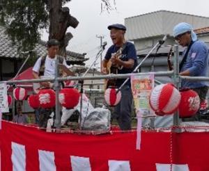 有志バンドの演奏