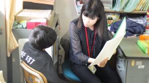 通知表渡し４