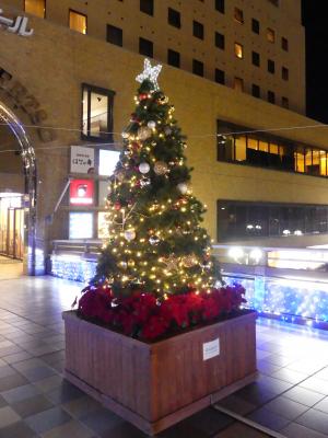 ツリーのイルミネーション