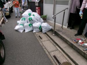 クリーン上尾運動の様子