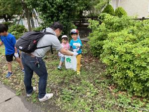 クリーン上尾運動の様子