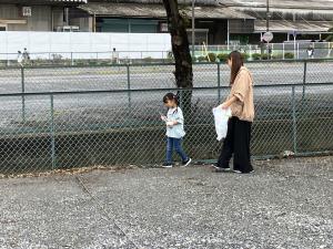 クリーン上尾運動の様子