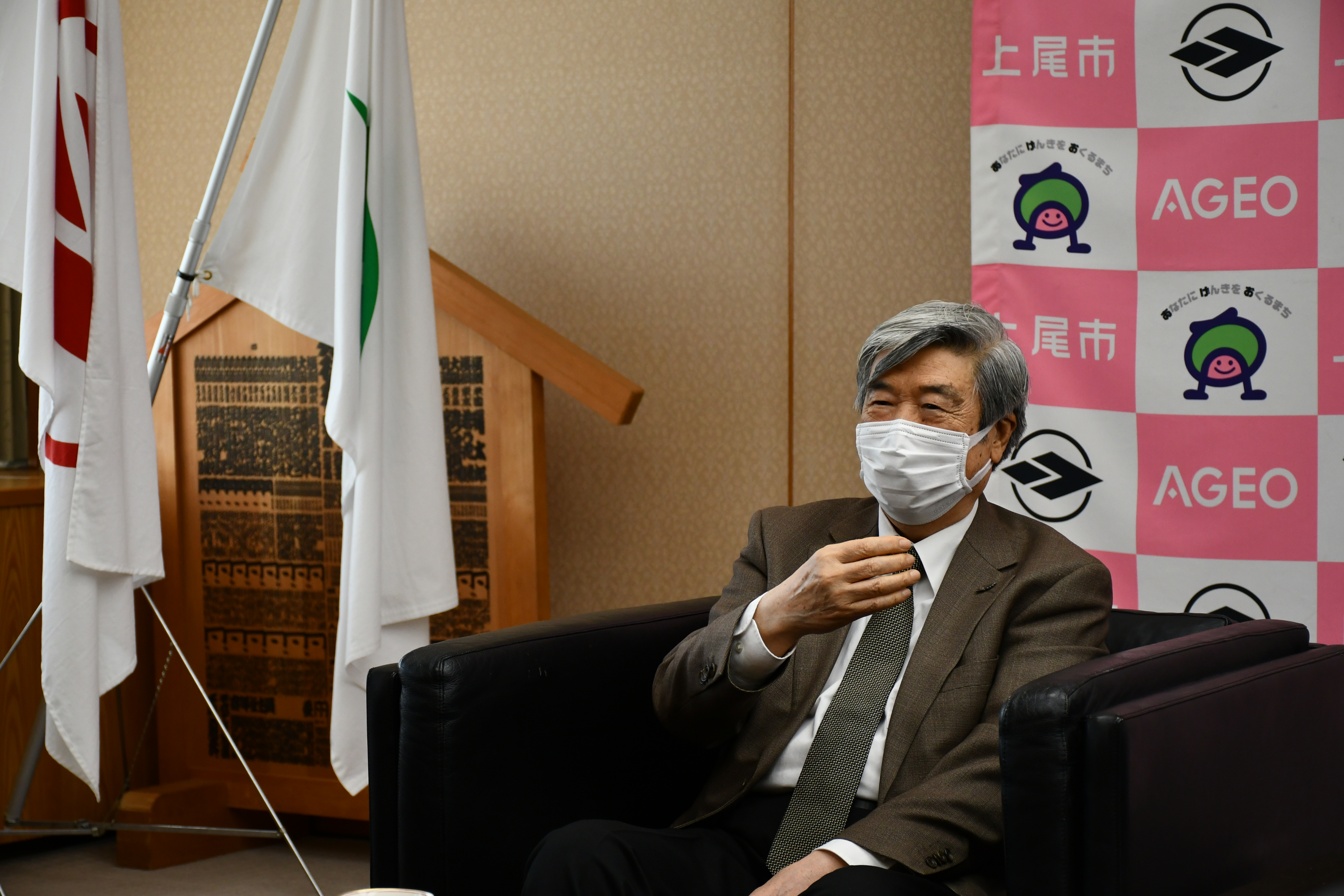 前原喜好さんが話しているところ