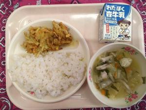 3月13日給食