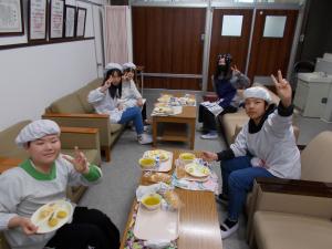 校長室会食